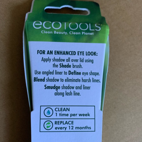 NIB ecotools Eye Enhancing Duo Makeup Brush Set - Picture 13 of 16